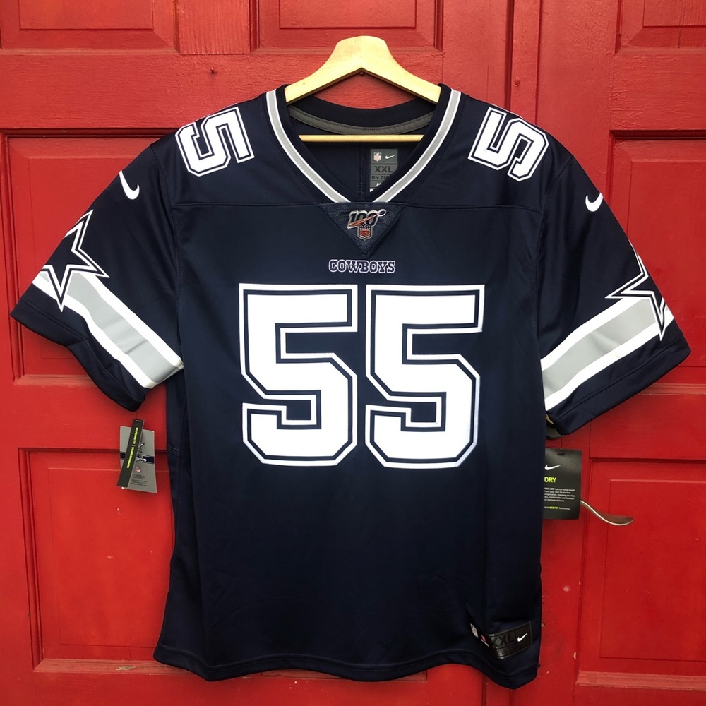 Nike Cowboys Leighton Vander Esch 100Season Jersey